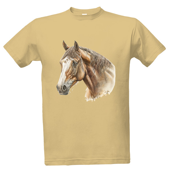 T-shirt with a horse motif T-shirt