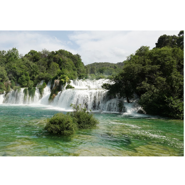 Puzzle velké s potiskem Vodopád přírodní park KRKA Chorvatsko - puzzle