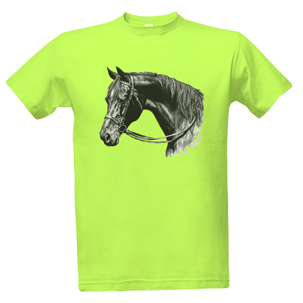 T-shirt with a horse motif T-shirt