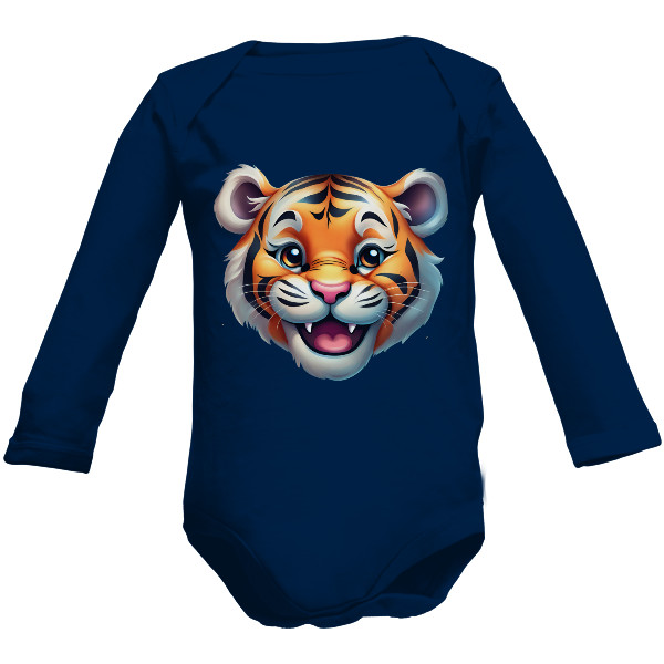 Kids' overall bodysuit  s potiskem Childrens bodysuits with tiger