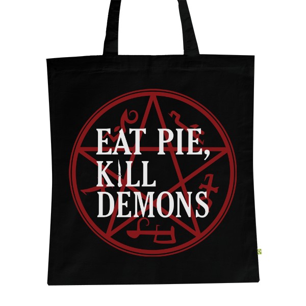 BIO Shopping Bag Eat pie, kill demons